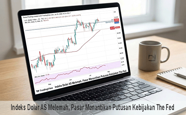 Indeks Dolar AS Melemah, Pasar Menantikan Putusan Kebijakan The Fed